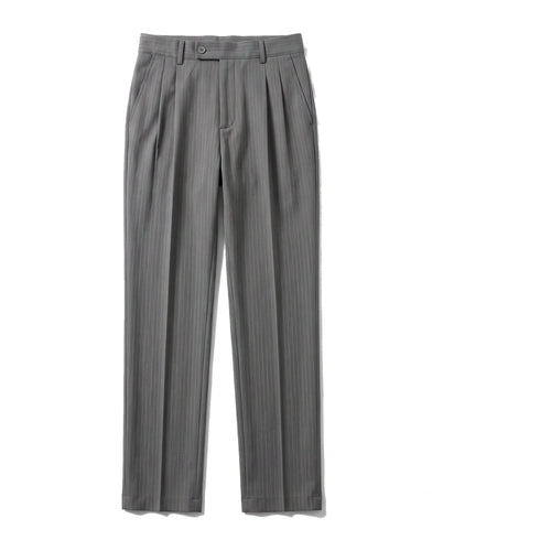 Aria Stoffhose in Grau, liegend von vorn