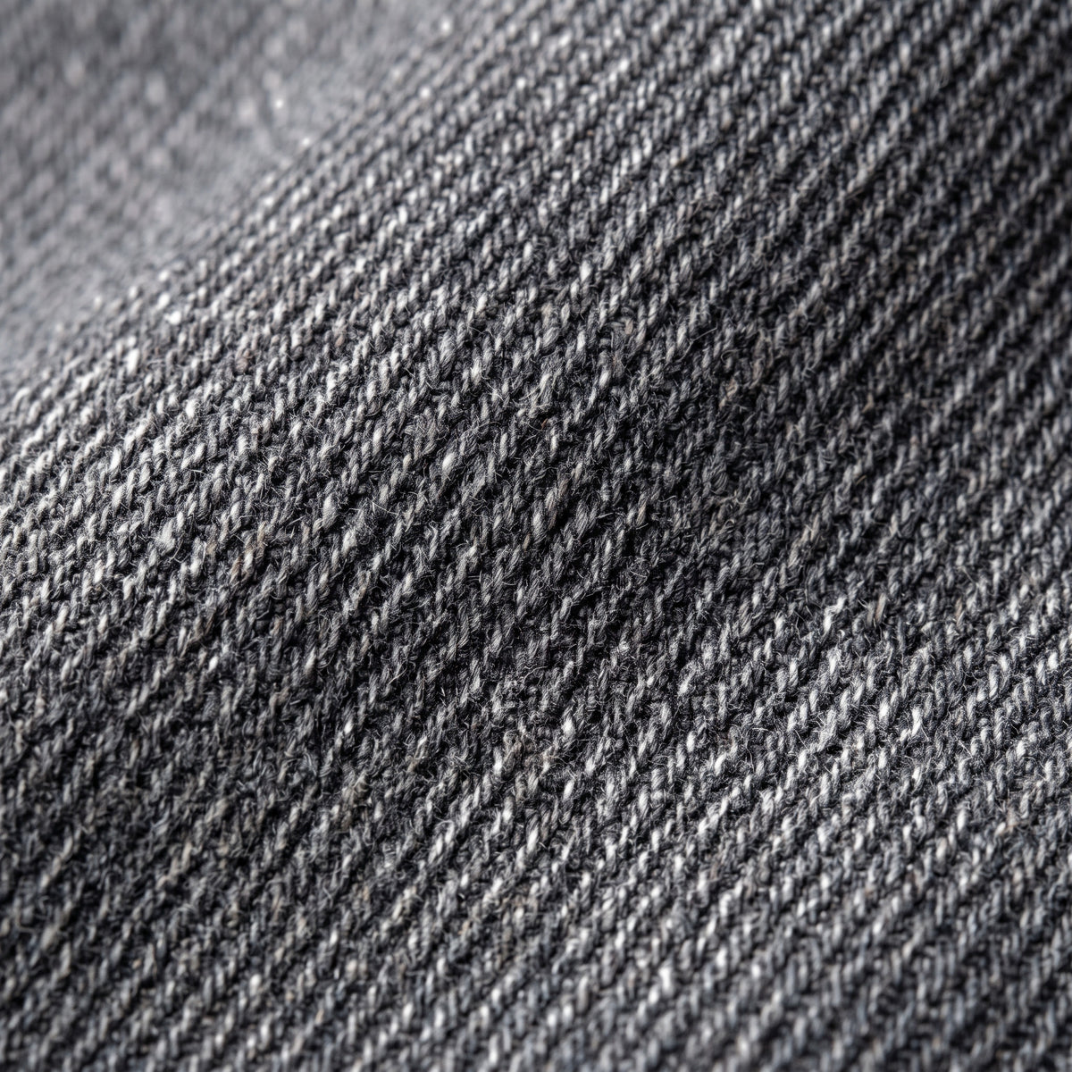 Largo Jeans in Anthrazit, Material nah