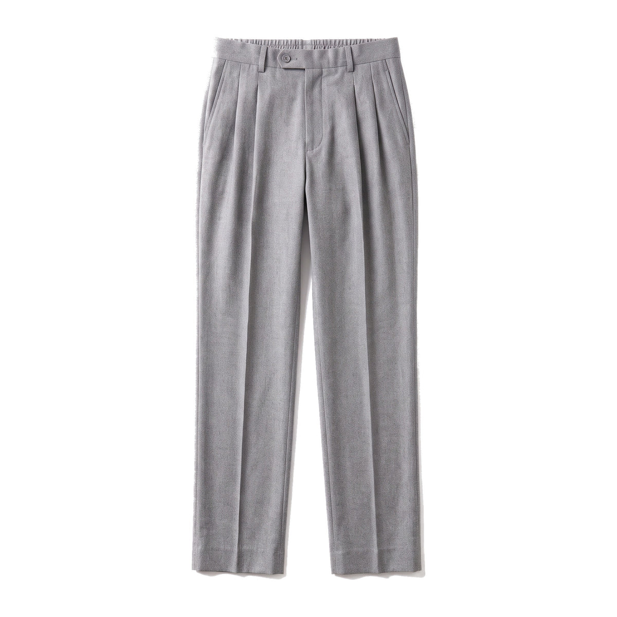 Lento Stoffhose in Grau, liegend von vorn
