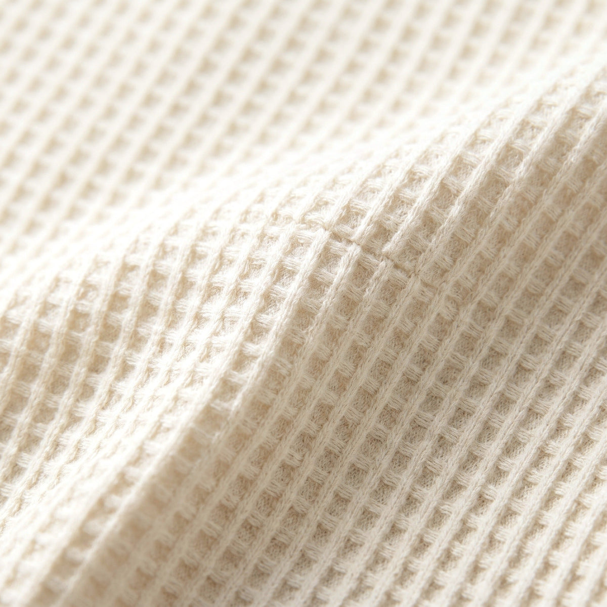 Lume Strickshirt in Creme, Material nah