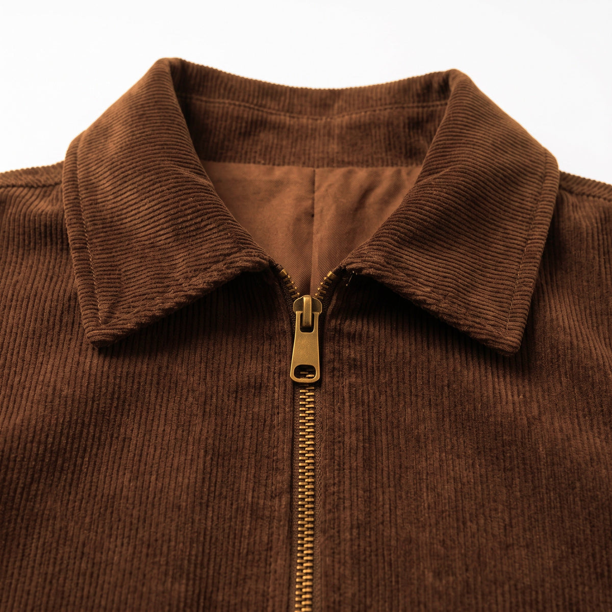 Ombra Blouson in Tabak, Detail Zipper