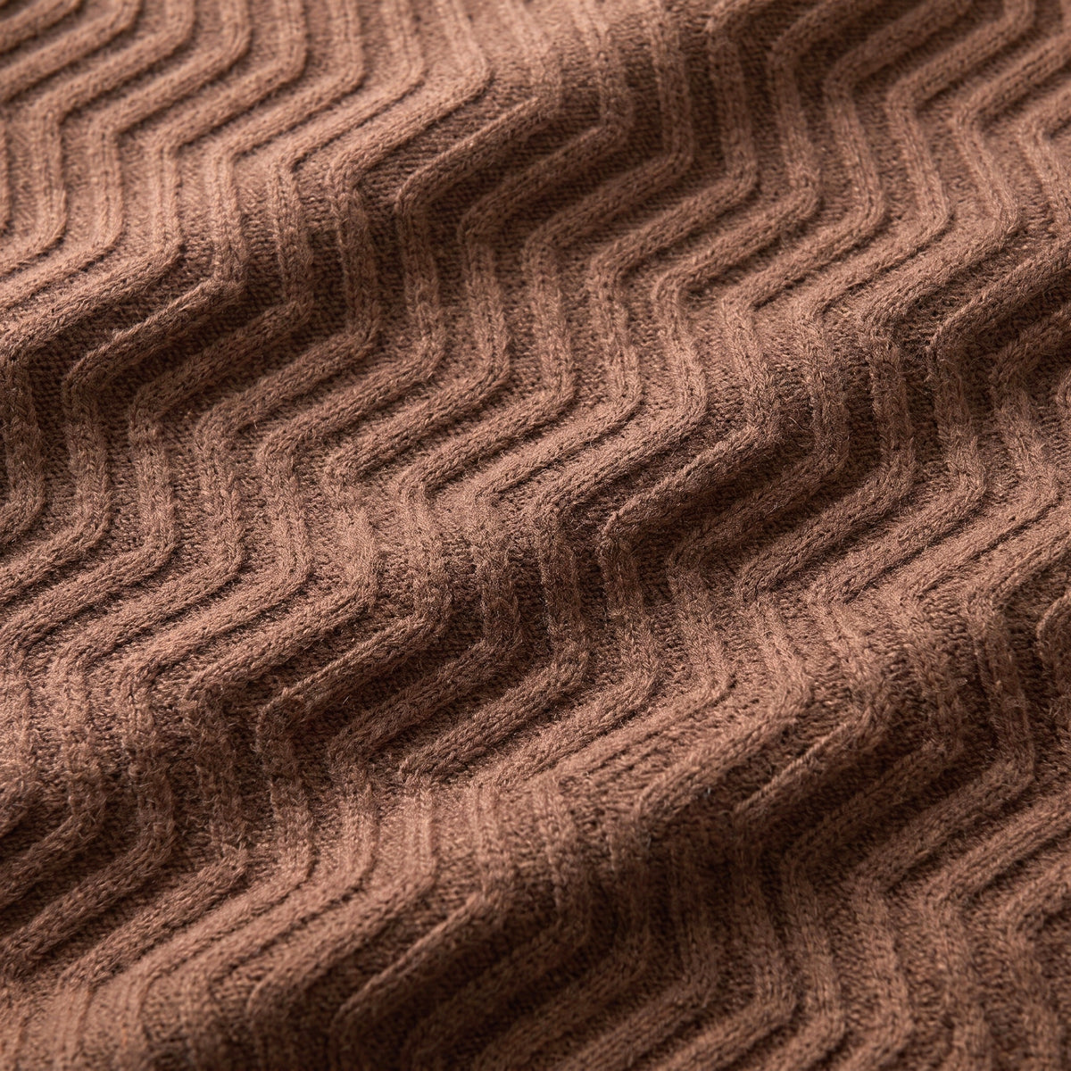 Penombra Strickjacke in Tabak, Material nah