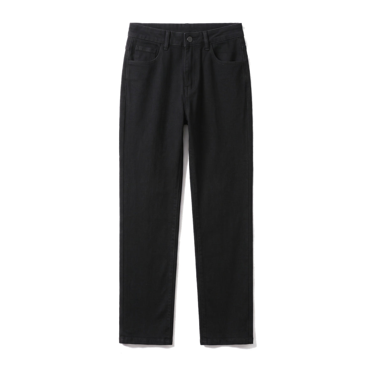Ritmo Jeans in Schwarz, liegend von vorn