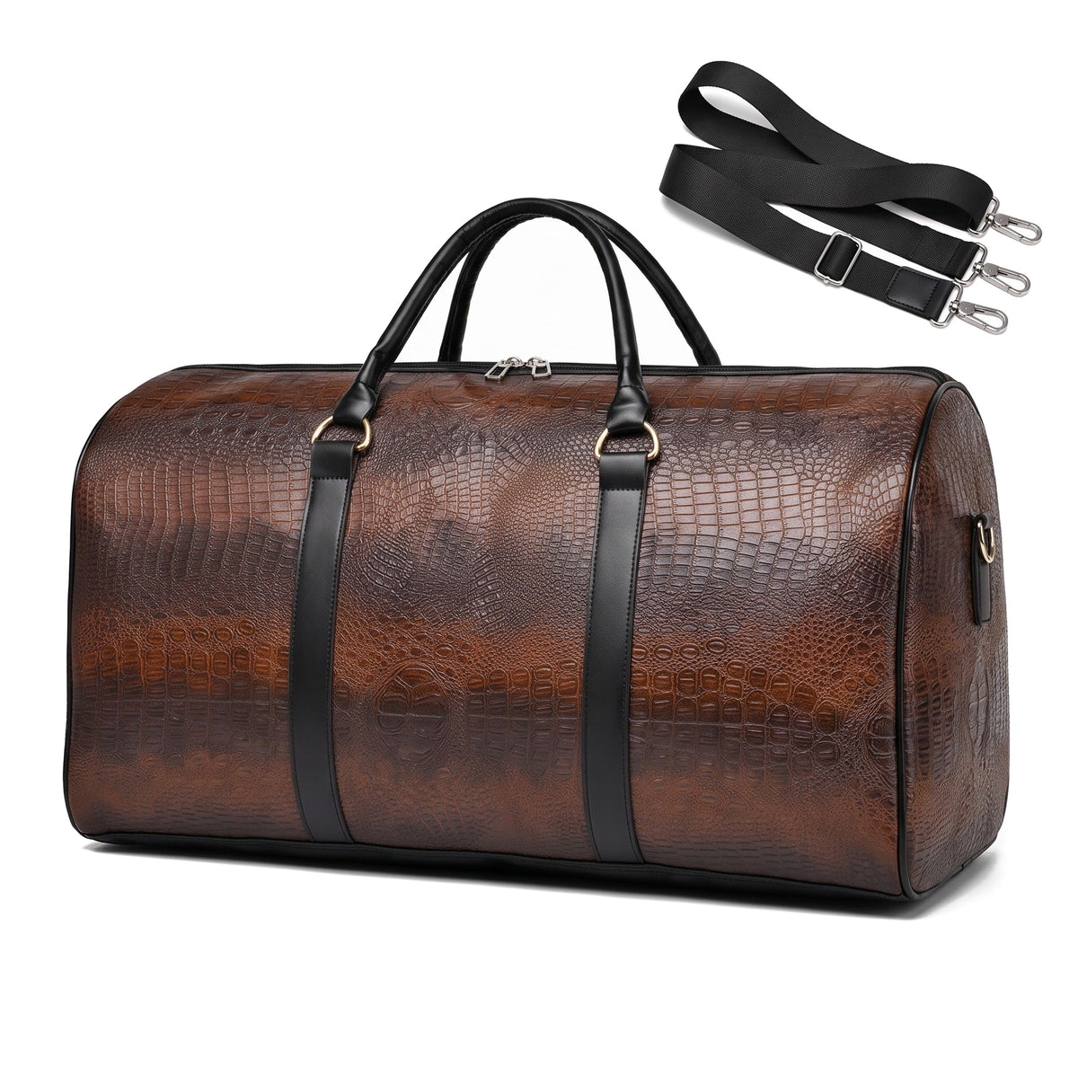 Rotta Reisetasche in Tabak, liegend von vorn