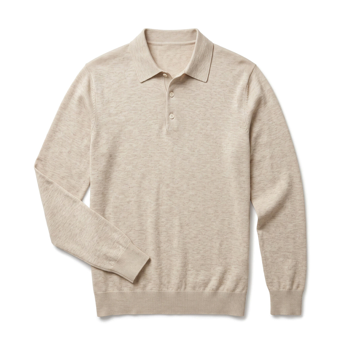 Veglia Polo in Creme, liegend von vorn